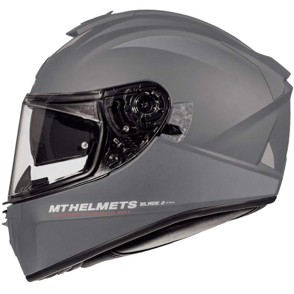 Мотошлем MT Helmets Blade 2 SV Solid Titanic Gloss