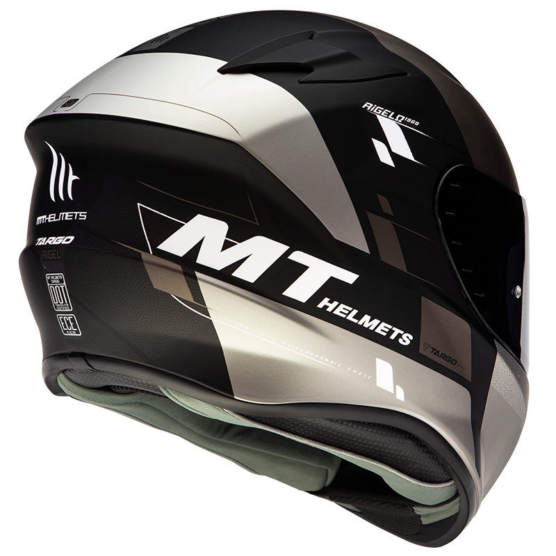 Мотошлем MT Helmets Targo Rigel Grey/Black/White