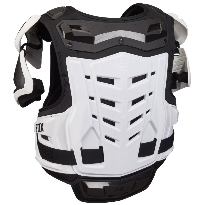 Мотозащита тела FOX Raptor Vest Black/White