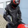 Мотокуртка мужская Oxford Melbourne 3.0 MS Short Jacket Black/Fluo