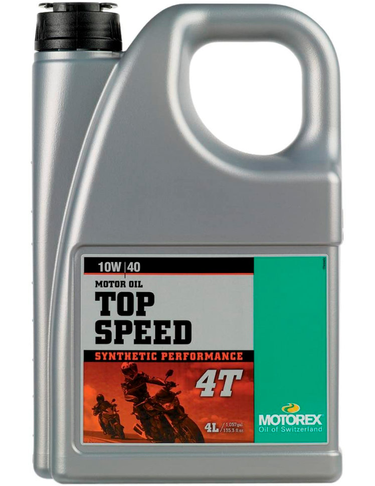 Моторне масло Motorex Top Speed 4T 10W40 (4л) + Фільтр HifloFiltro HF204