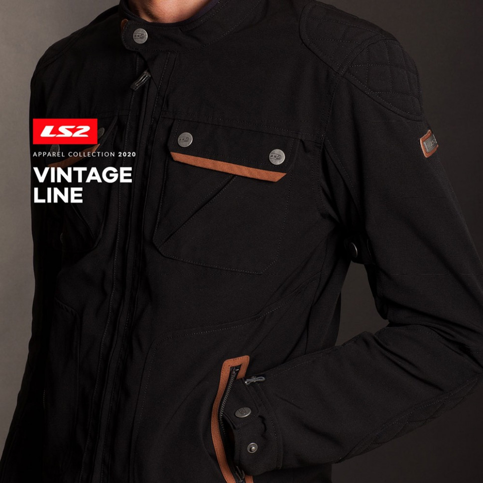 Мотокуртка LS2 Bullet Man Jacket Brown