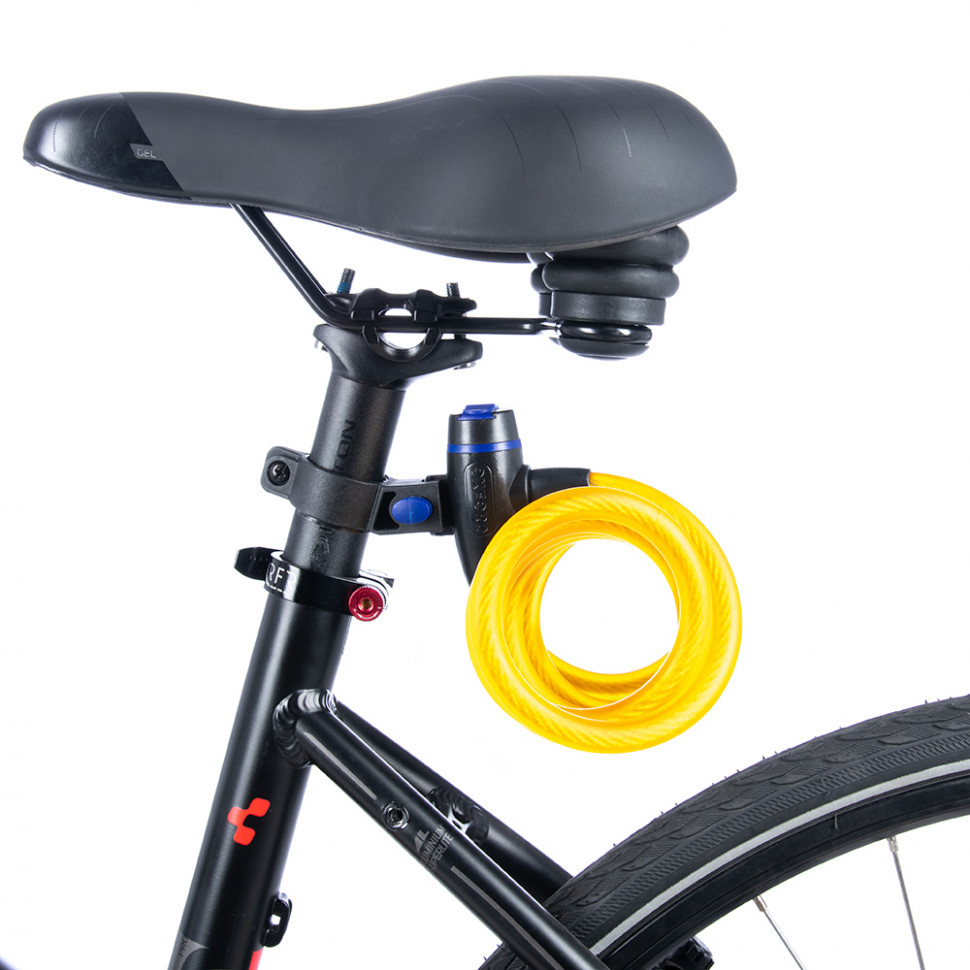 Трос противоугонный Oxford Cable Lock 12mm x 1800mm Gold (OF248)