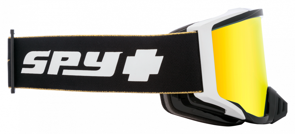 Мото окуляри SPY + Foundation Plus 25 Anniv Black Gold HD Bronze With Gold Spectra Mirror HD Clear (3200000000003)
