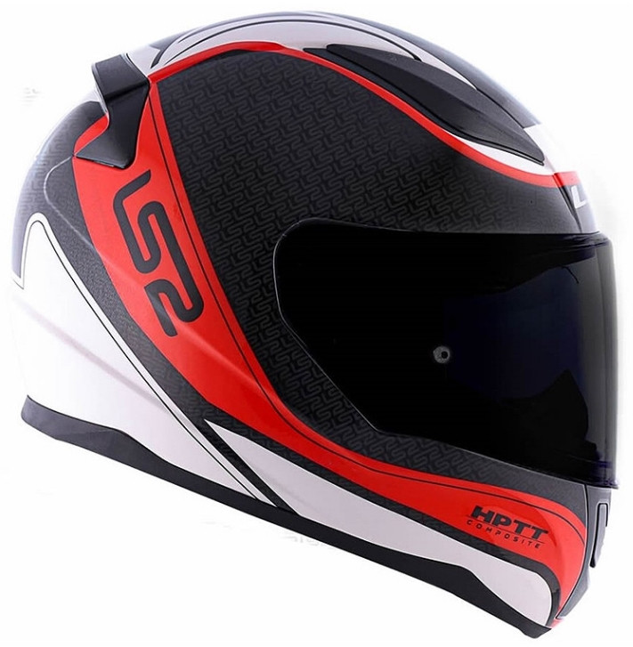 Мотошлем LS2 FF353 Rapid Deeper White/Black/Red