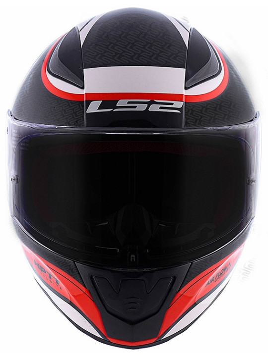 Мотошлем LS2 FF353 Rapid Deeper White/Black/Red