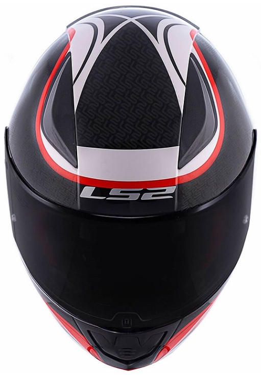 Мотошлем LS2 FF353 Rapid Deeper White/Black/Red