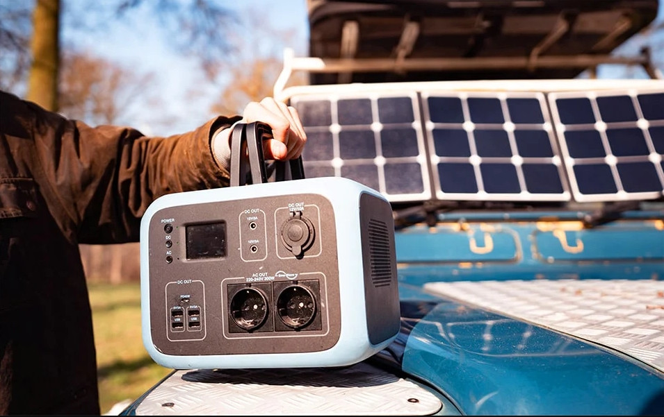 Портативная станция BLUETTI PowerOak AC50S Blue (500 Вт·ч / 300 Вт)