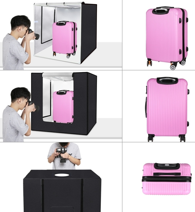 Фотобокс с подсветкой Puluz PU5080EU LED 80x80x80 см.