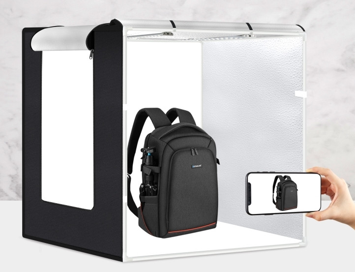 Фотобокс с подсветкой Puluz PU5080EU LED 80x80x80 см.