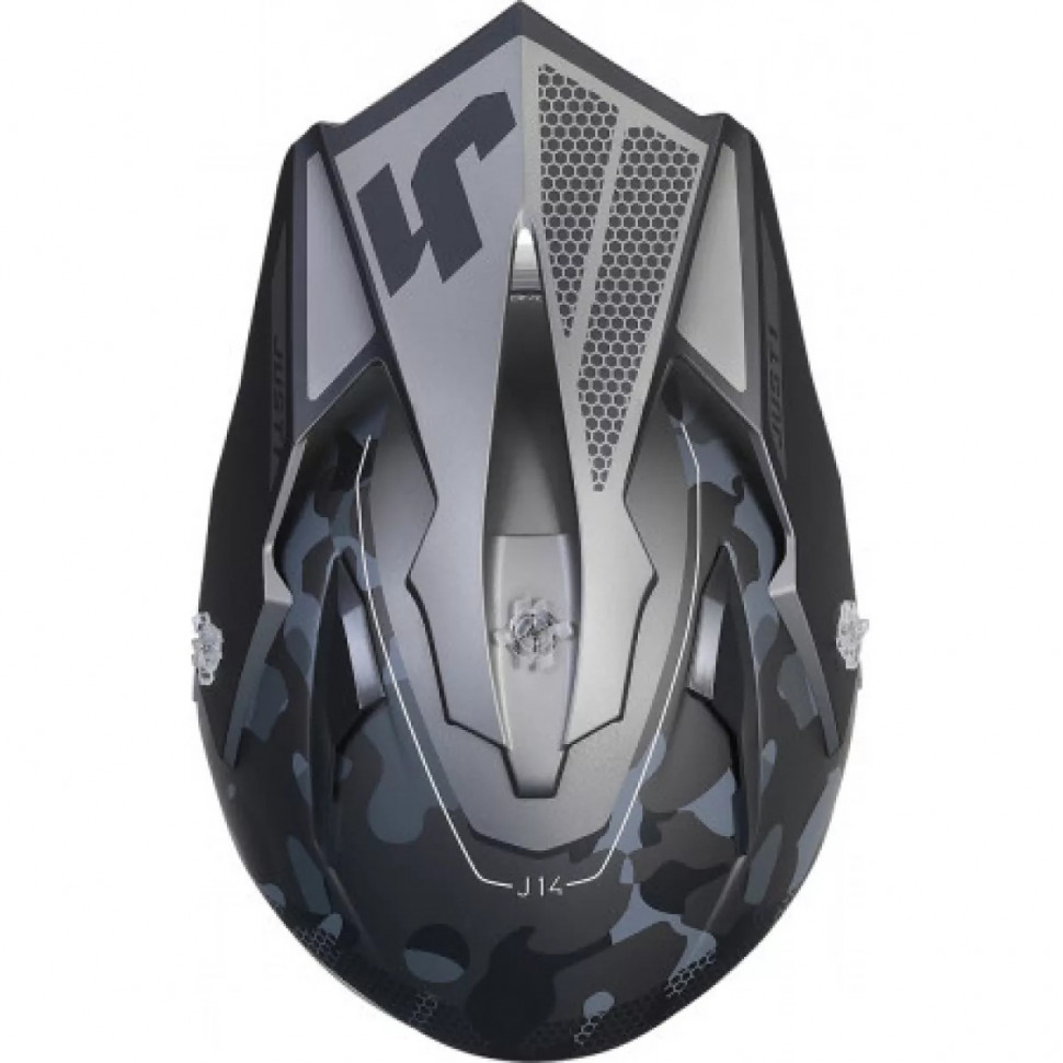 Мотошолом Just1 J14-F Elite Camo Titanium