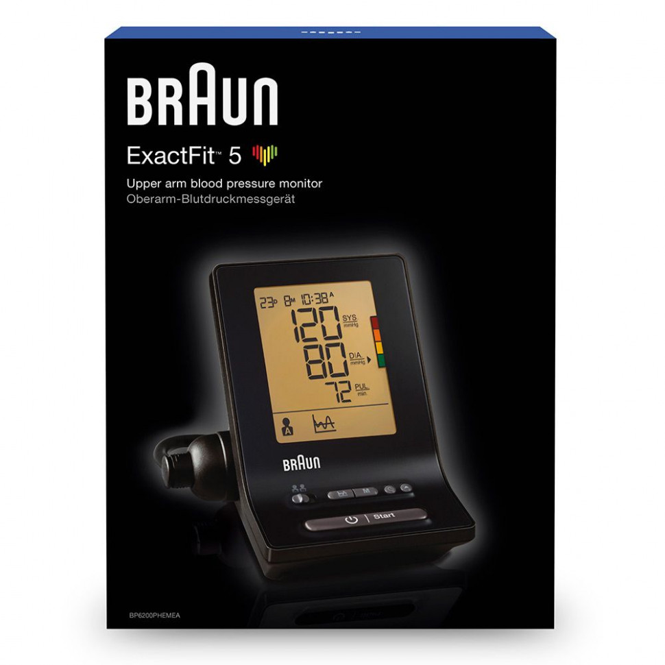 Професійний автоматичний тонометр Braun BPM ExactFit™ 5 BP6200