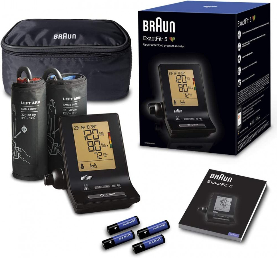 Професійний автоматичний тонометр Braun BPM ExactFit™ 5 BP6200