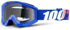 Детские мото очки 100% Strata JR Nation Clear Lens (50500-236-02)