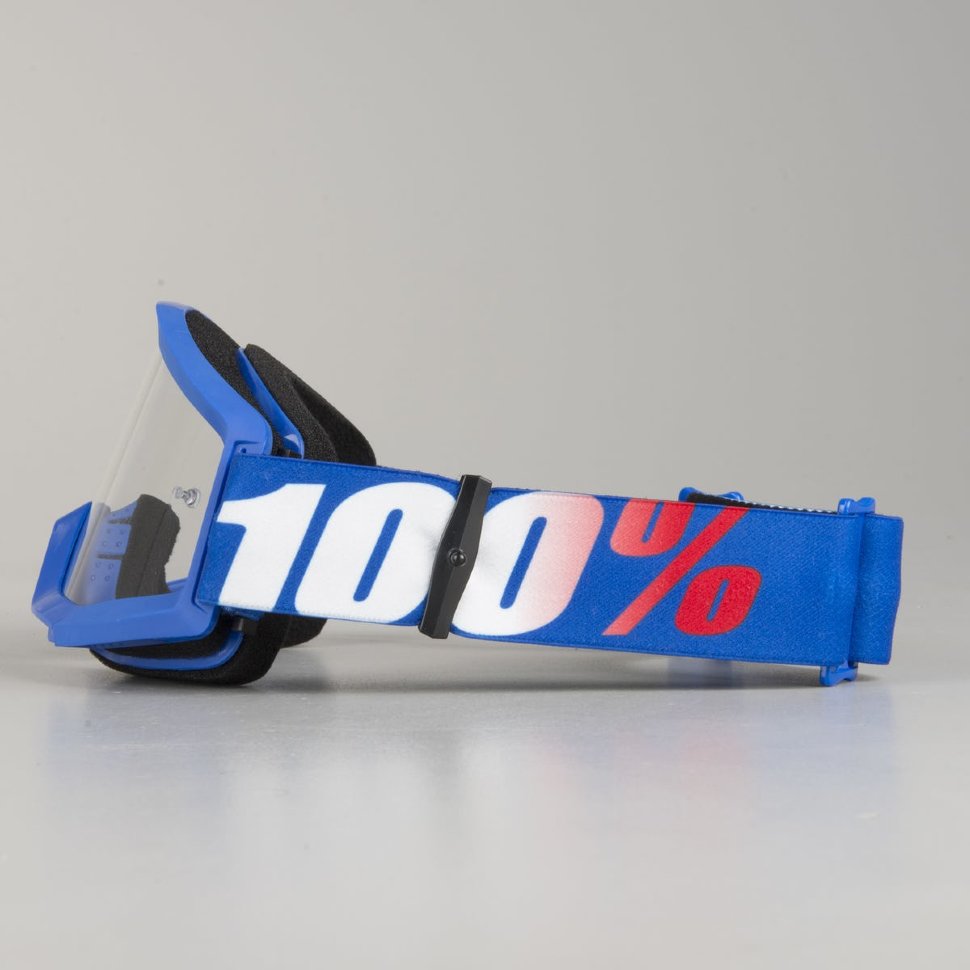 Детские мото очки 100% Strata JR Nation Clear Lens (50500-236-02)