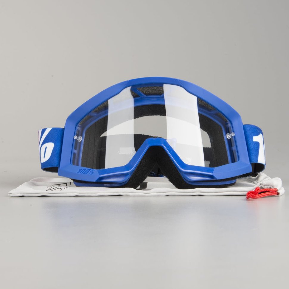 Детские мото очки 100% Strata JR Nation Clear Lens (50500-236-02)