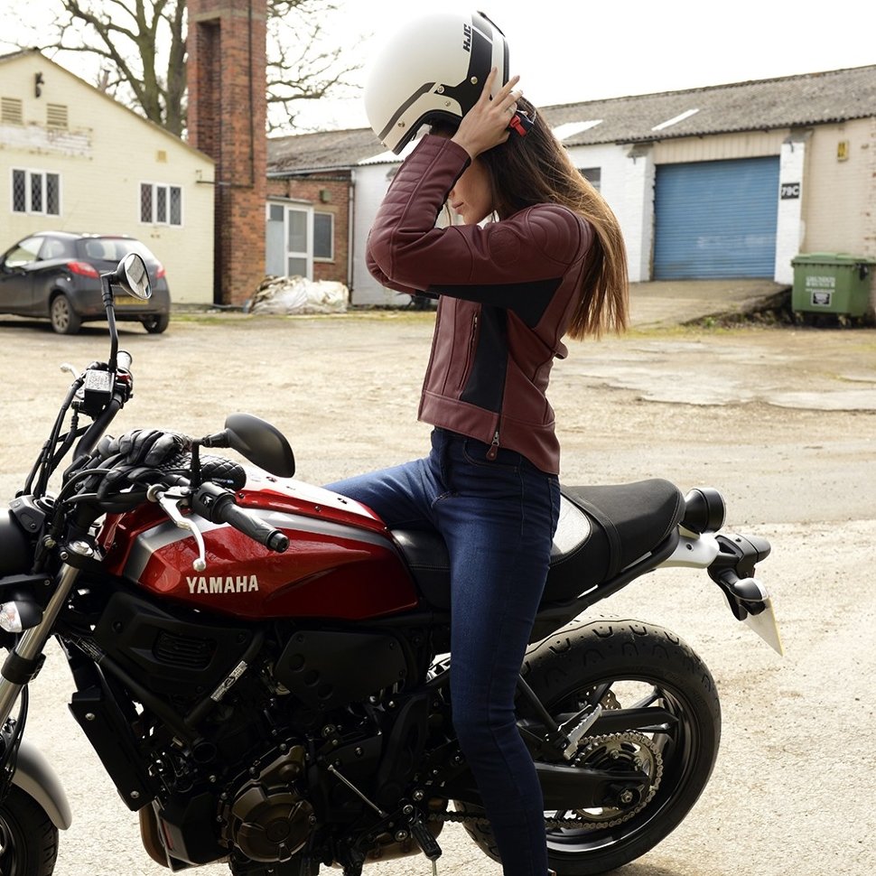 Мотоджинсы Oxford Women's Hinksey Jean Jet Regular Black