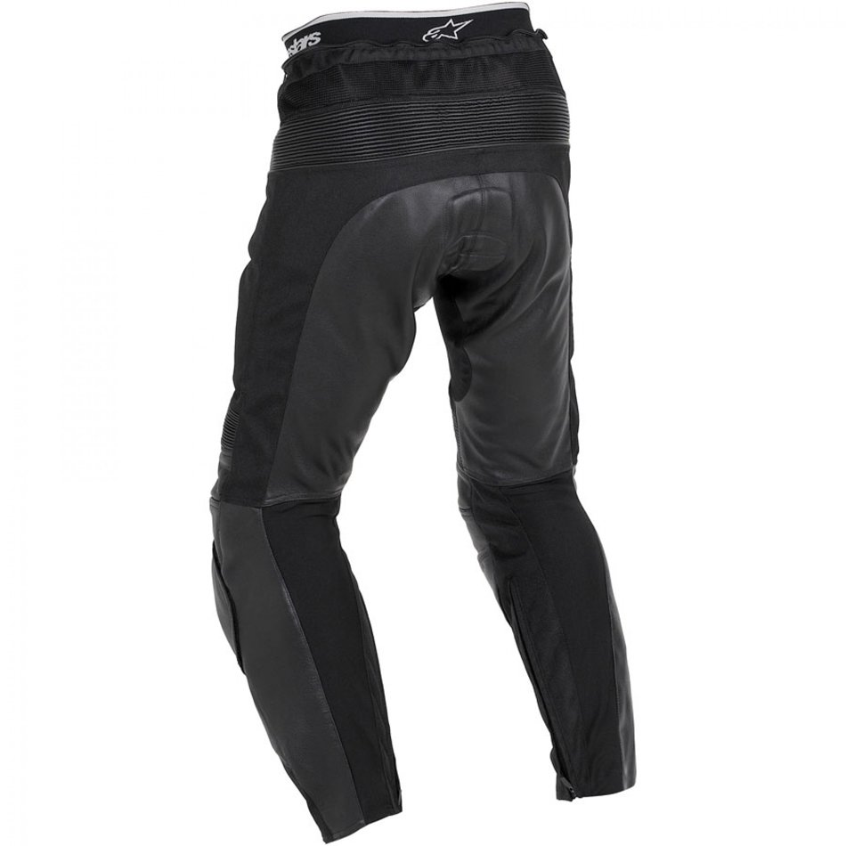 Мотоштаны Alpinestars A-10 Leather Black