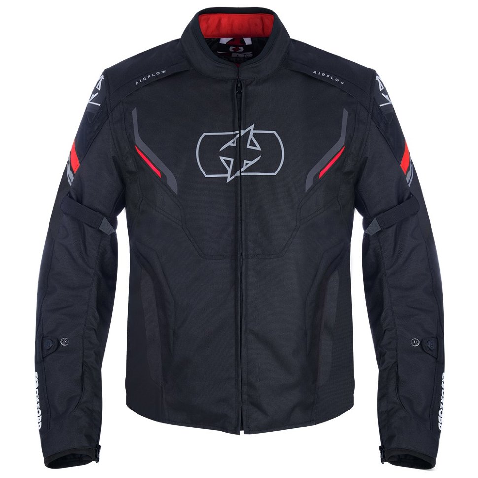 Мотокуртка мужская Oxford Melbourne 3.0 MS Short Jacket Tech Black