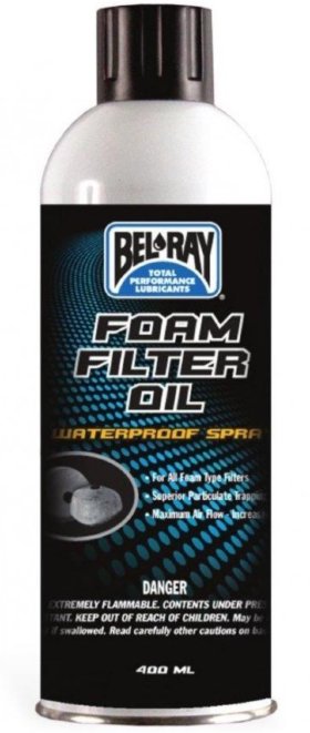 Пропитка воздушного фильтра Bel-Ray Foam Filter Oil Spray Aerosol 400 мл