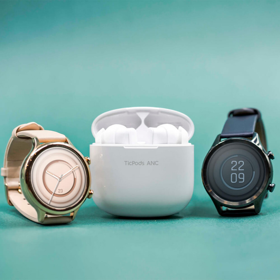 Наушники Mobvoi TicPods ANC Ice White