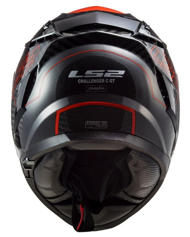 Мотошлем LS2 FF327 Challenger CT2 Fold Gloss Red