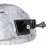 Кріплення на тактичний шолом з виносом NVG для GoPro / DJI / SJCAM (чорний)