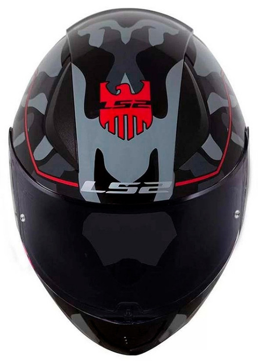 Мотошлем LS2 FF353 Rapid Bravado Black/Red 