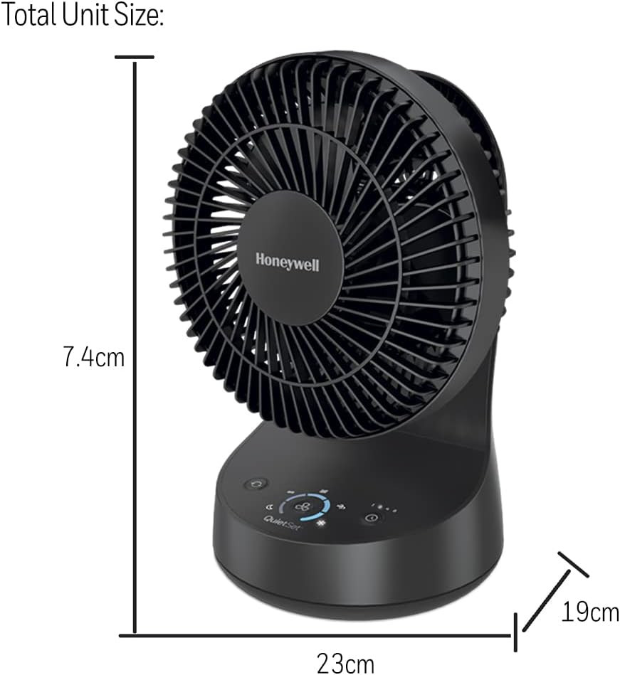 Вентилятор настільний Honeywell Quiet Set HTF337BE