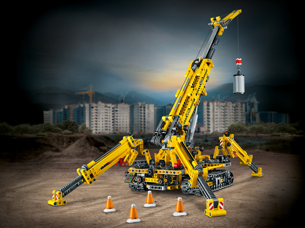 Конструктор Lego Technic: компактный гусеничный кран (42097)