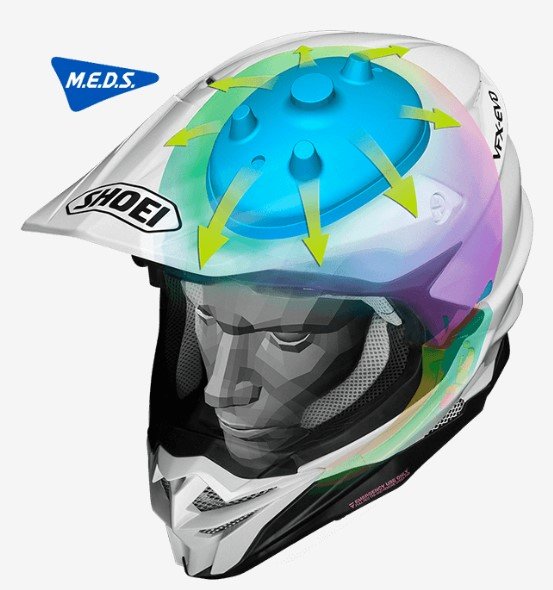 Мотошлем Shoei VFX-WR White