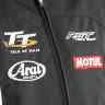 Мотокуртка чоловіча RST IOM TT 2233 Team Textile Jacket Black /White