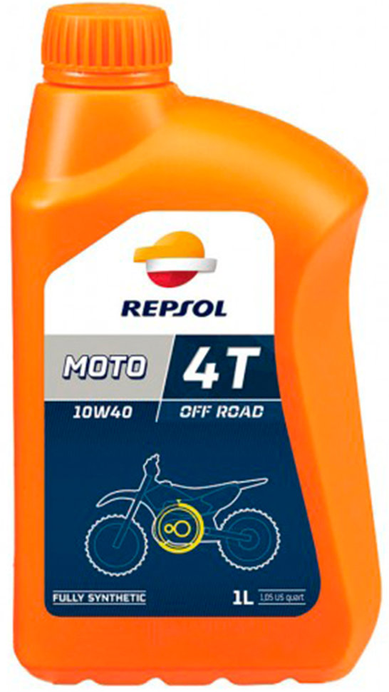 Моторное масло Repsol Moto Off Road 4T 10W40 (1л)