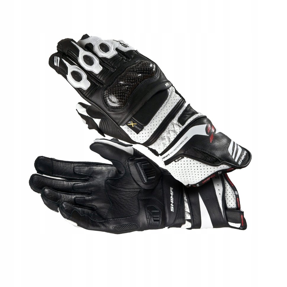 Мотоперчатки Shima RS-1 White
