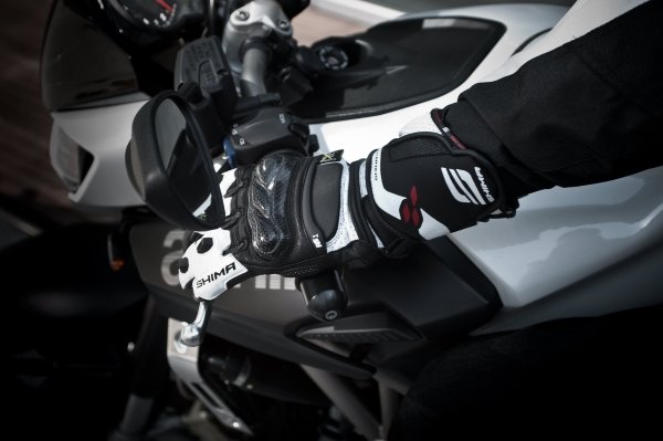 Мотоперчатки Shima RS-1 White