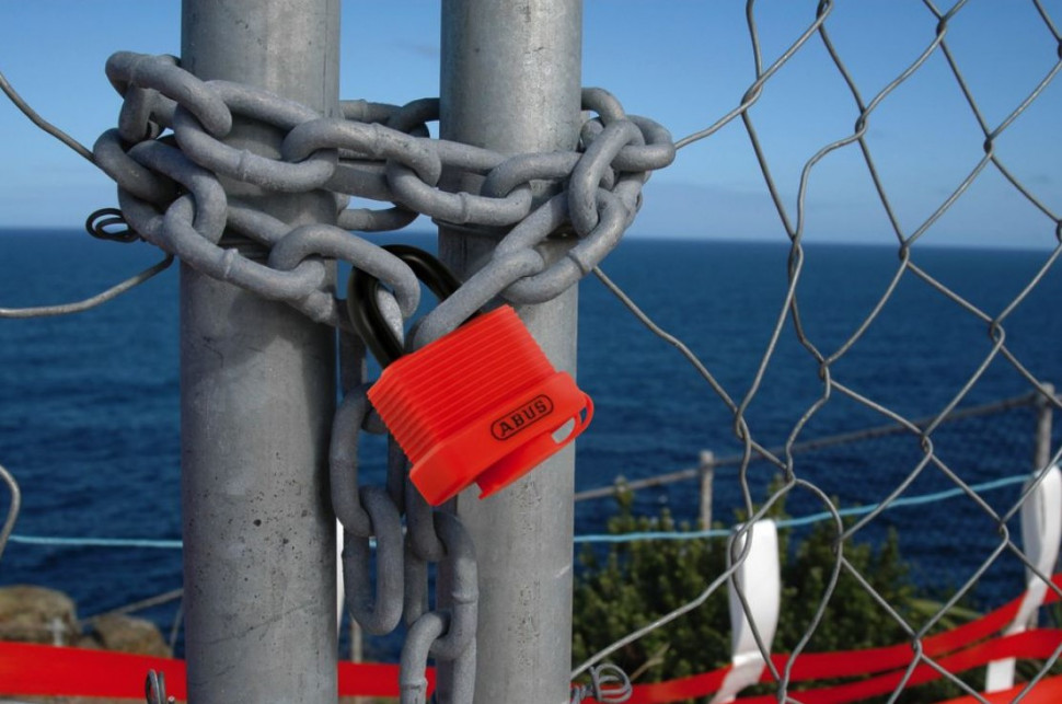 Мотозамок навесной ABUS 70AL/45 Silver (502613)