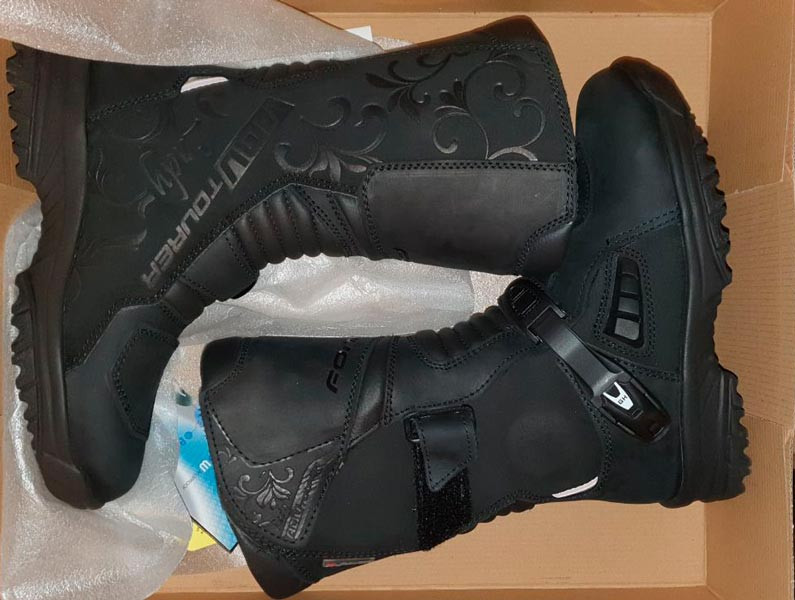 Мотоботинки женские Forma Adv Tourer Lady Black