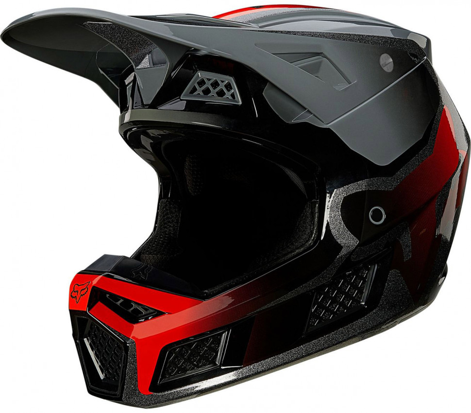 Мотошлем FOX V3 RS Wired Helmet Steel Gray