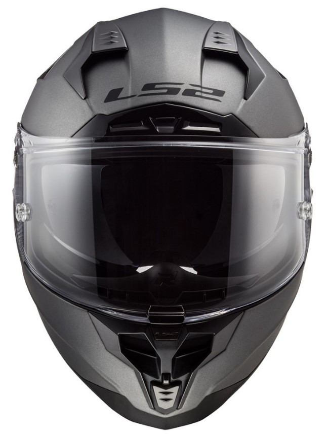 Мотошлем LS2 FF327 Challenger Solid Matt Titanium