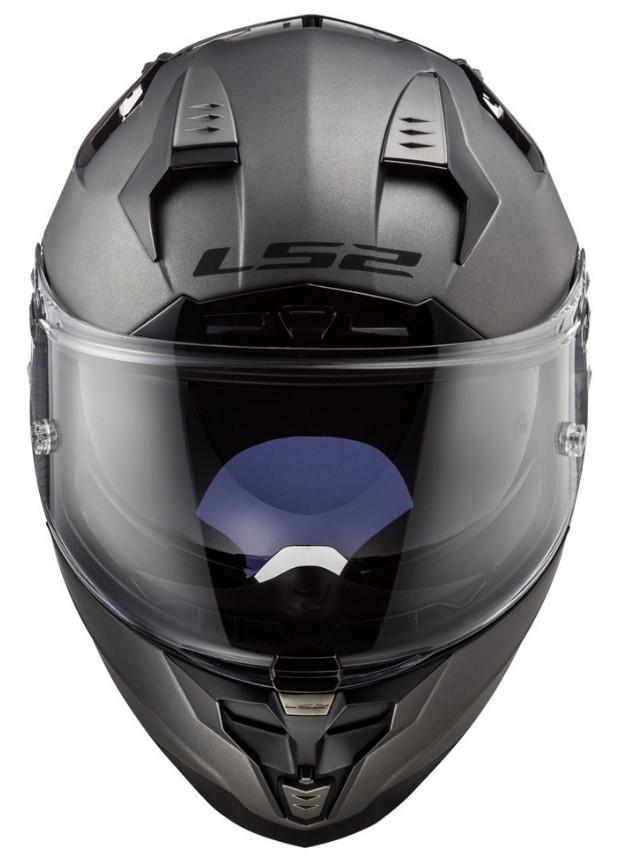 Мотошлем LS2 FF327 Challenger Solid Matt Titanium