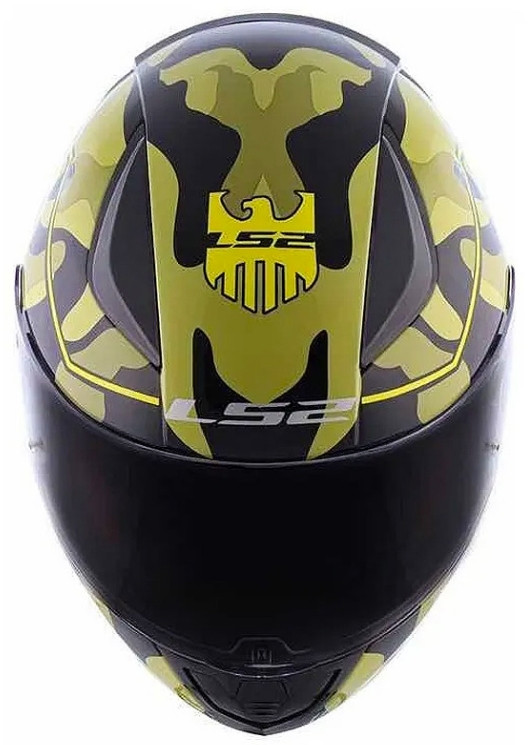 Мотошлем LS2 FF353 Rapid Bravado Yellow