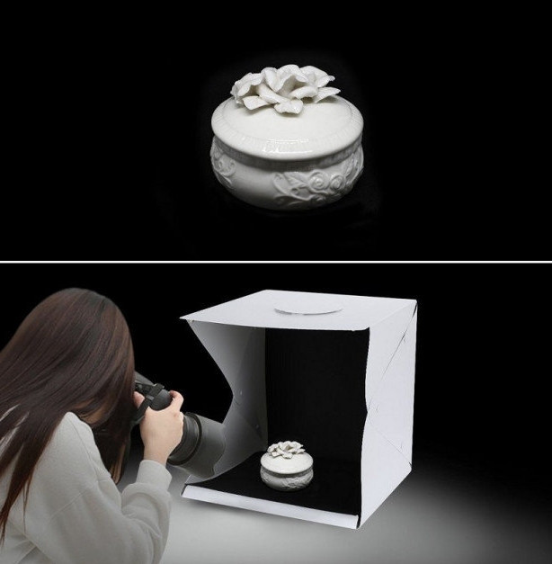 Фотобокс с подсветкой AccPro PS-02 40x40x40 см.