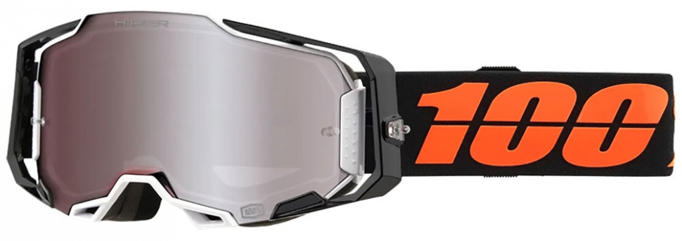 Мото очки 100% Armega Goggle Hiper Solaris Mirror Lens Red (50721-404-02)