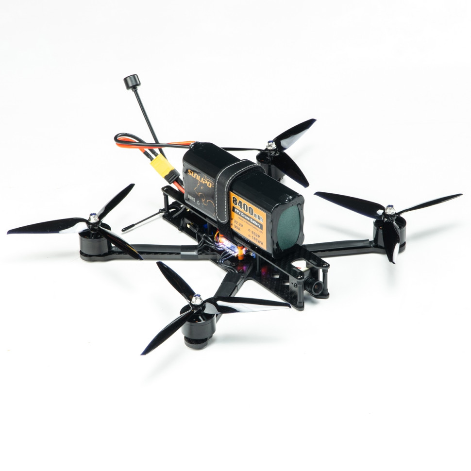 FPV Квадрокоптер FLH 7" дюймів 5.8G 2.5W ELRS 915MHz, з нічною камерою Foxeer Mini Cat 3