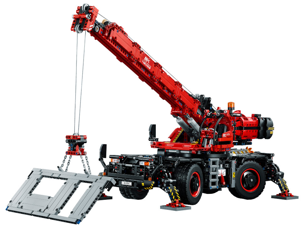 Конструктор Lego Technic: подъёмный кран для пересечённой местности (42082)