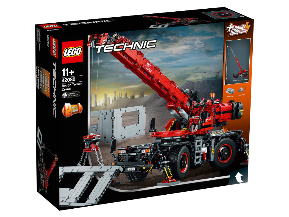 Конструктор Lego Technic: подъёмный кран для пересечённой местности (42082)