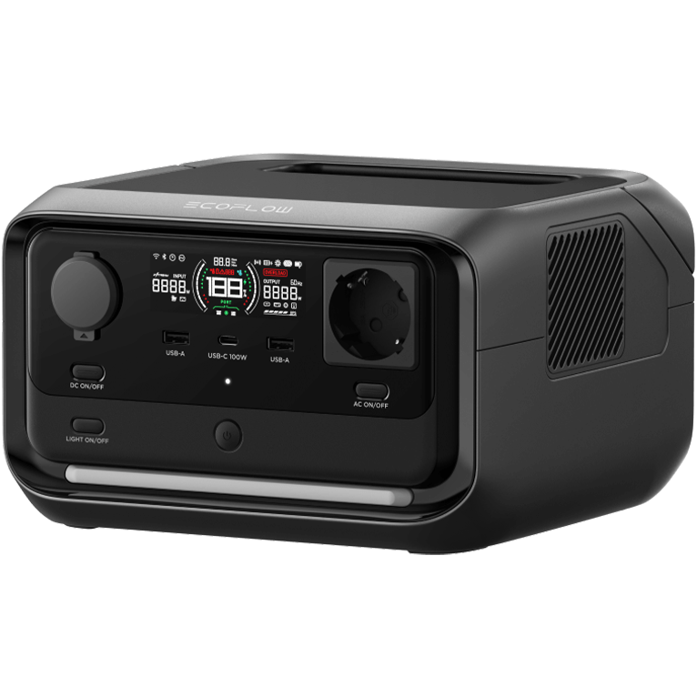Зарядная станция EcoFlow River 3 Plus (286 Вт·ч / 600 Вт)