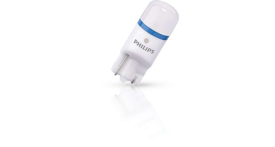 Лампа світлодіодна Philips W5W X-treme Ultinon 8000K (127998000KX2)