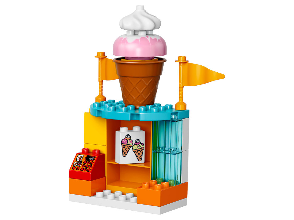 Конструктор Lego Duplo: большой парк аттракционов (10840)