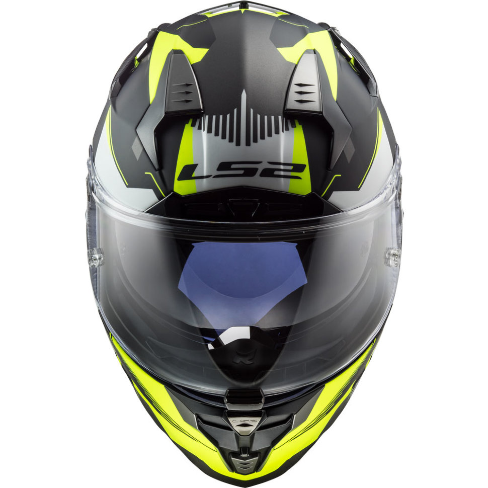 Мотошлем LS2 FF327 Challenger Squadron Matt Yellow